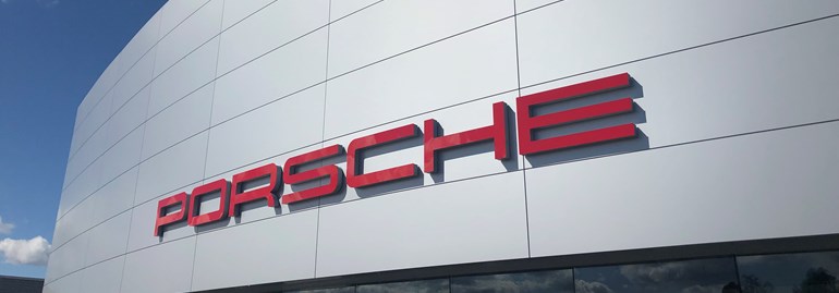 VVS-metoder klar med ny försäljningsanläggning åt Porsche